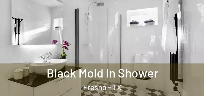  Black Mold In Shower Fresno - TX