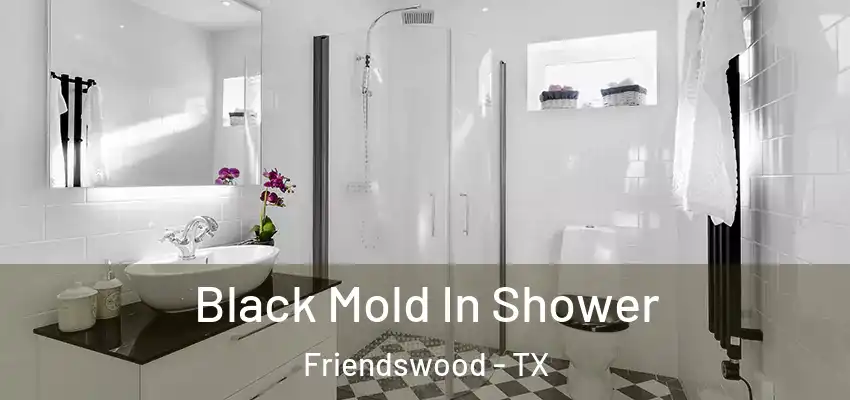  Black Mold In Shower Friendswood - TX
