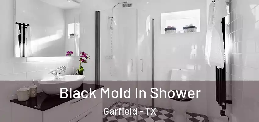  Black Mold In Shower Garfield - TX