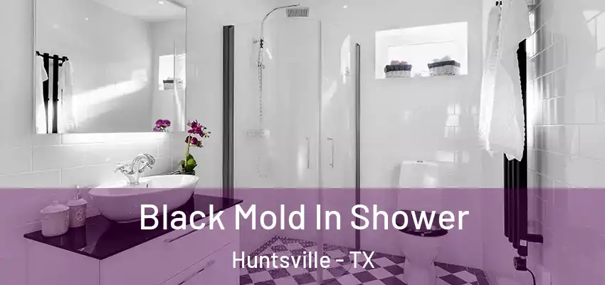  Black Mold In Shower Huntsville - TX