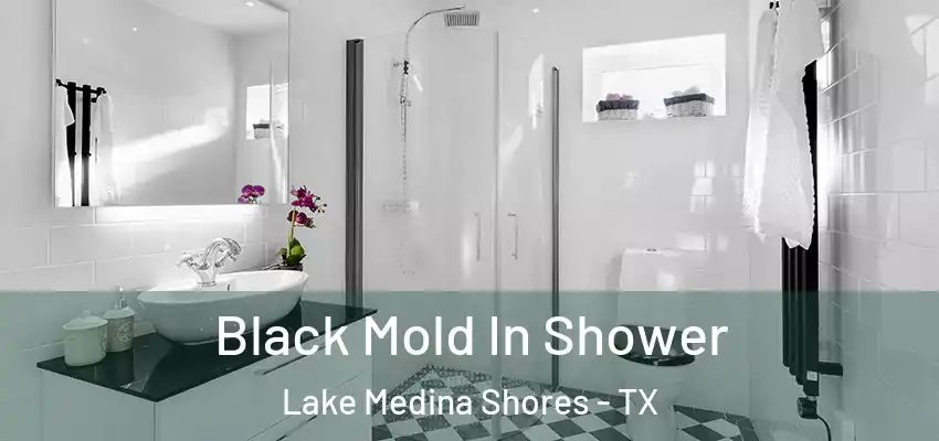  Black Mold In Shower Lake Medina Shores - TX