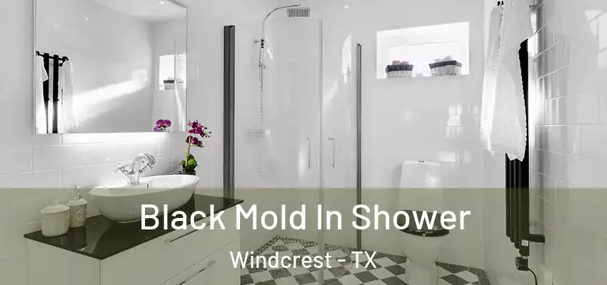  Black Mold In Shower Windcrest - TX